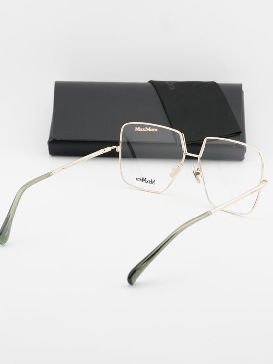 Max Mara MM5120 032 Butterfly Eyeglasses 55mm - Pale Gold main image 10